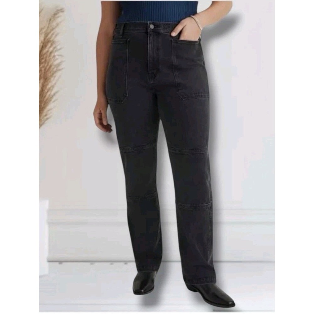 Madewell The 90s Straight Utility Jean Camplin Wash Women's Size 29 High Rise